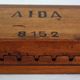 Old Perlu Vorm beech cigar mold or press, Holland circa 1950