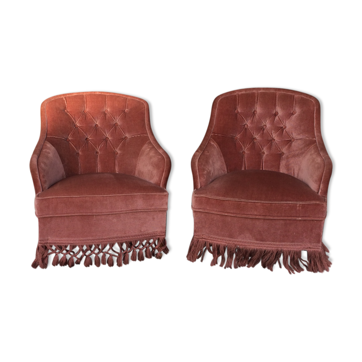 Pair of chairs toads