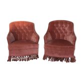 Pair of chairs toads
