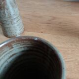 Glasses goblets stoneware cups