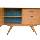 Vintage buffet compass feet 1950