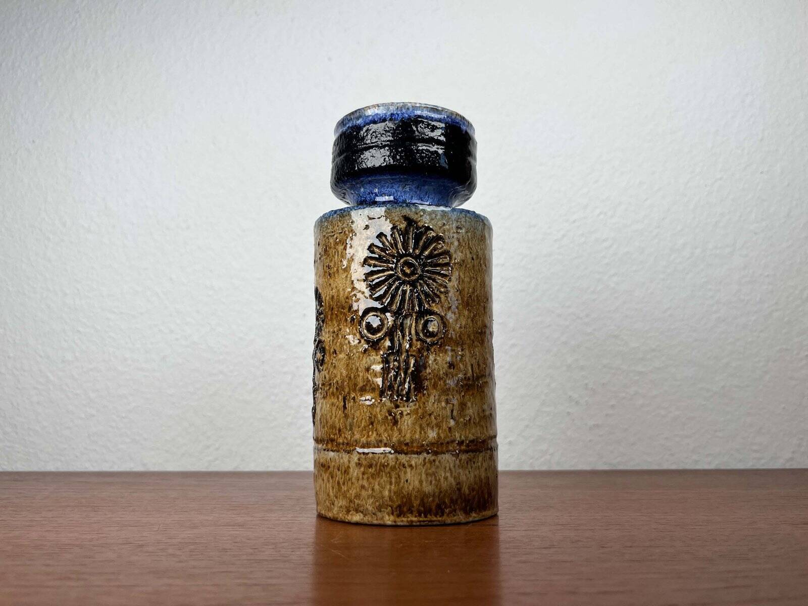 Mid-Century Modern Danish Studio Pottery Vase, 1960s