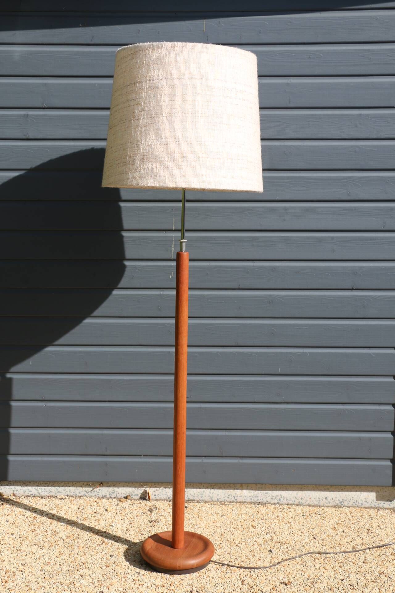 Domus teak floor lamp 1960 XXL