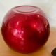 Poire à glaçons XL en métal rouge années 70