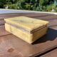 Vintage white marble box 70s