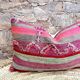 Beautiful vintage Berber Kilim pillow from Morocco