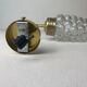 Lot 3 vintage glass wall lamps