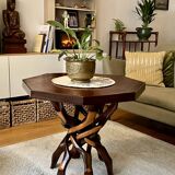 Coffee/side table - Brutalist - Wood - Very good condition