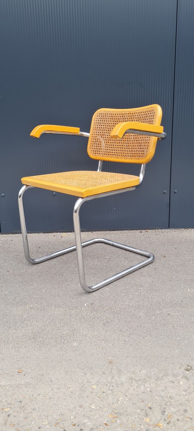 Armchair B64 cesca by marcel Breuer