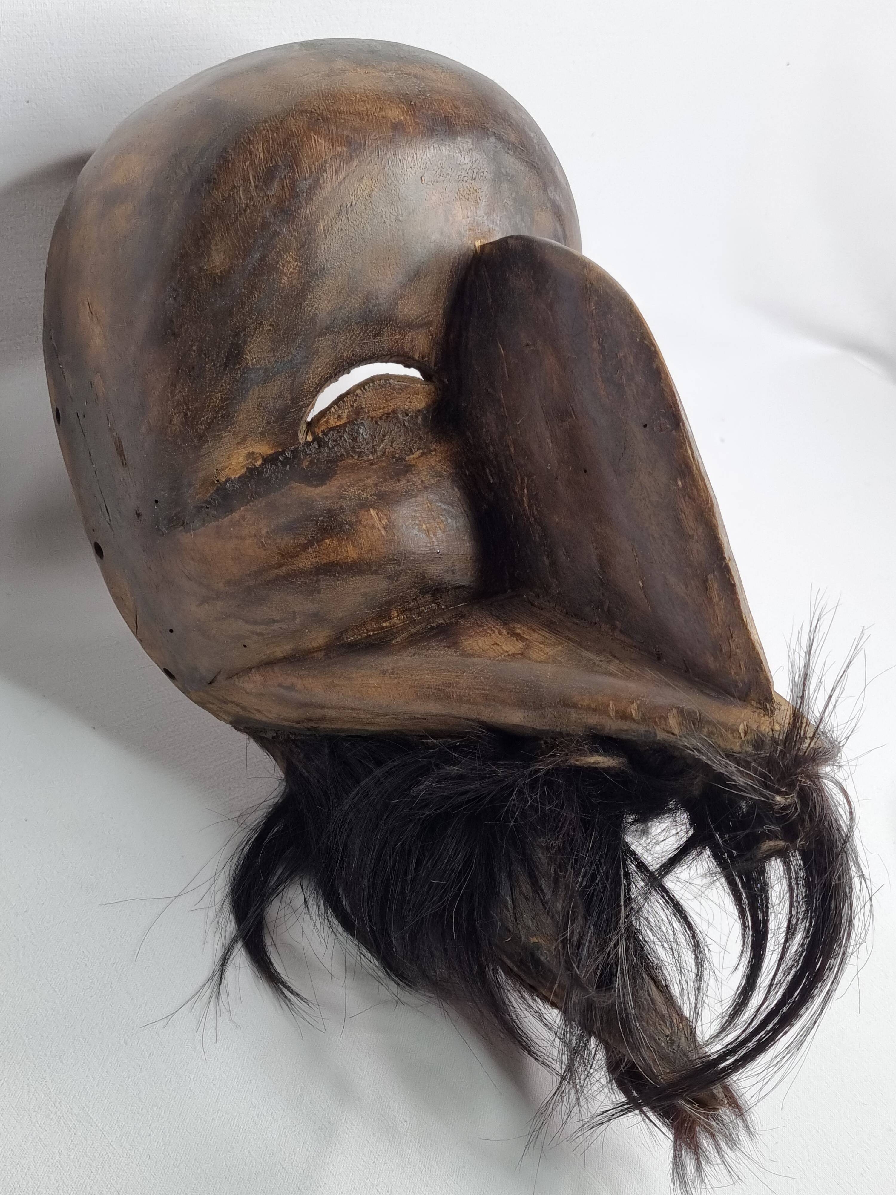 Dan Zoomorphic Gagon Mask, Ivory Coast, Liberia, 20th century, 26 x 22 cm