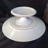 Limoges porcelain dessert service for 12 people, Jean Boyer and Nardon Lafarge (1920 - 1934)