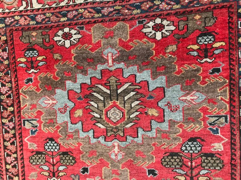 Former carpet Persian Malayer 19th century handmade 134 X 185 CM