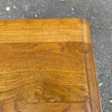 Louis XIV solid oak bedside table 1900