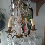 Chandelier and two wall lamps