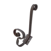 Wrought iron coat hook