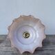 Opaline powder pink glass pendant light