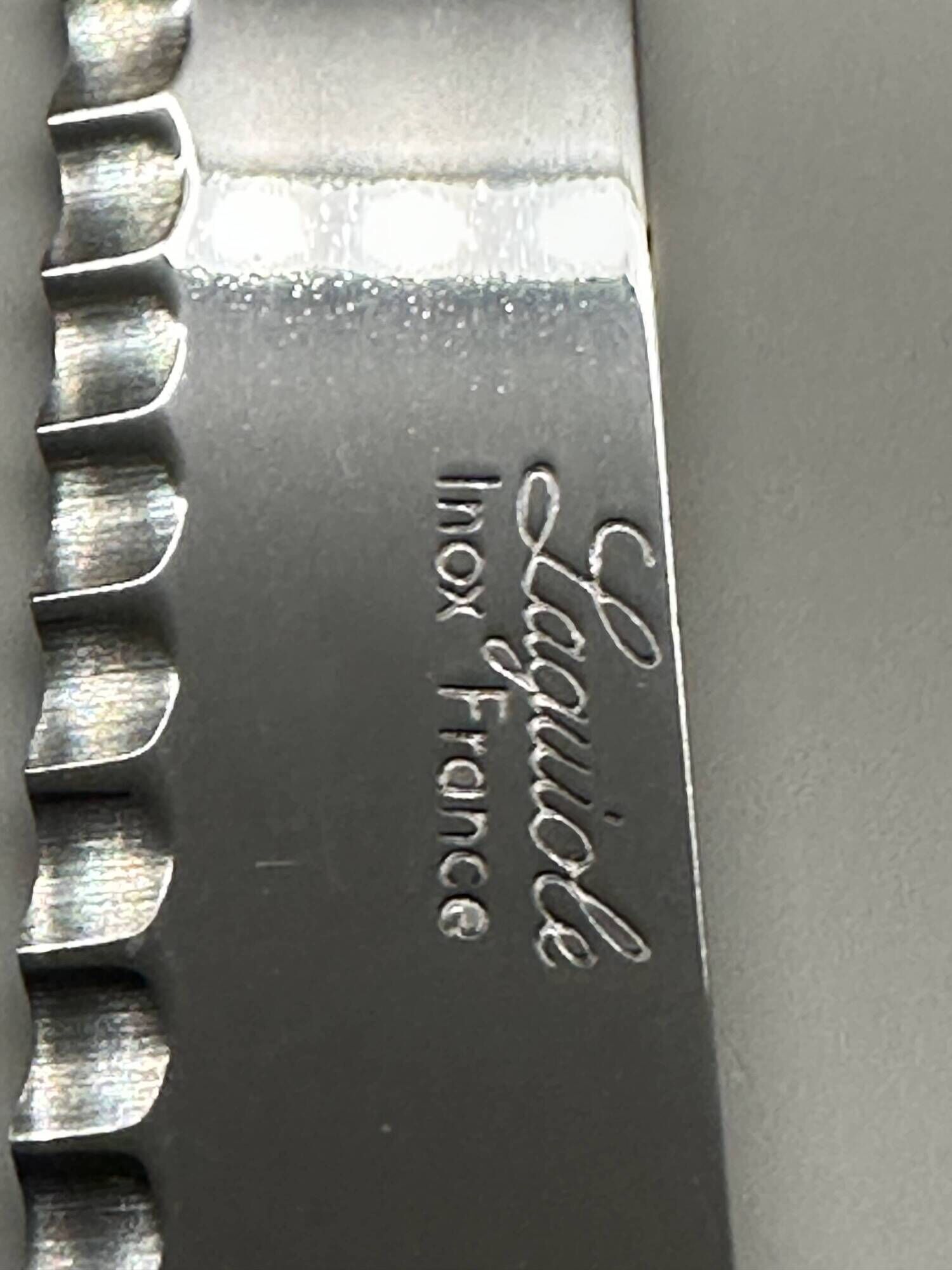 Service à découper 3 pièces Laguiole en inox, France