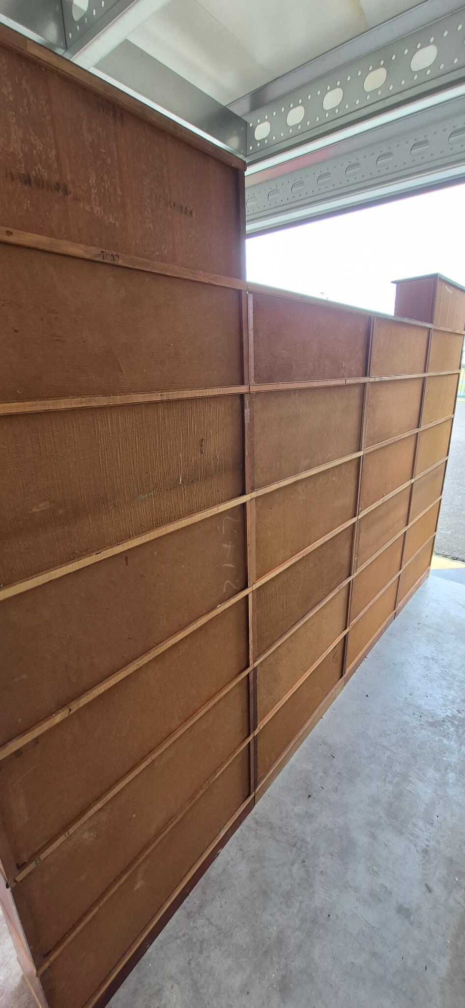Large modular teak library – vintage Scandinavian design