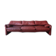3 seater Maralunga Terracotta sofa, Vico Magistretti for Cassina