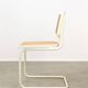 Vintage Cesca B32 chair in white by Marcel Breuer, 1970s