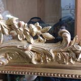 Louis XV mirror in gilded wood 19th century -1m63