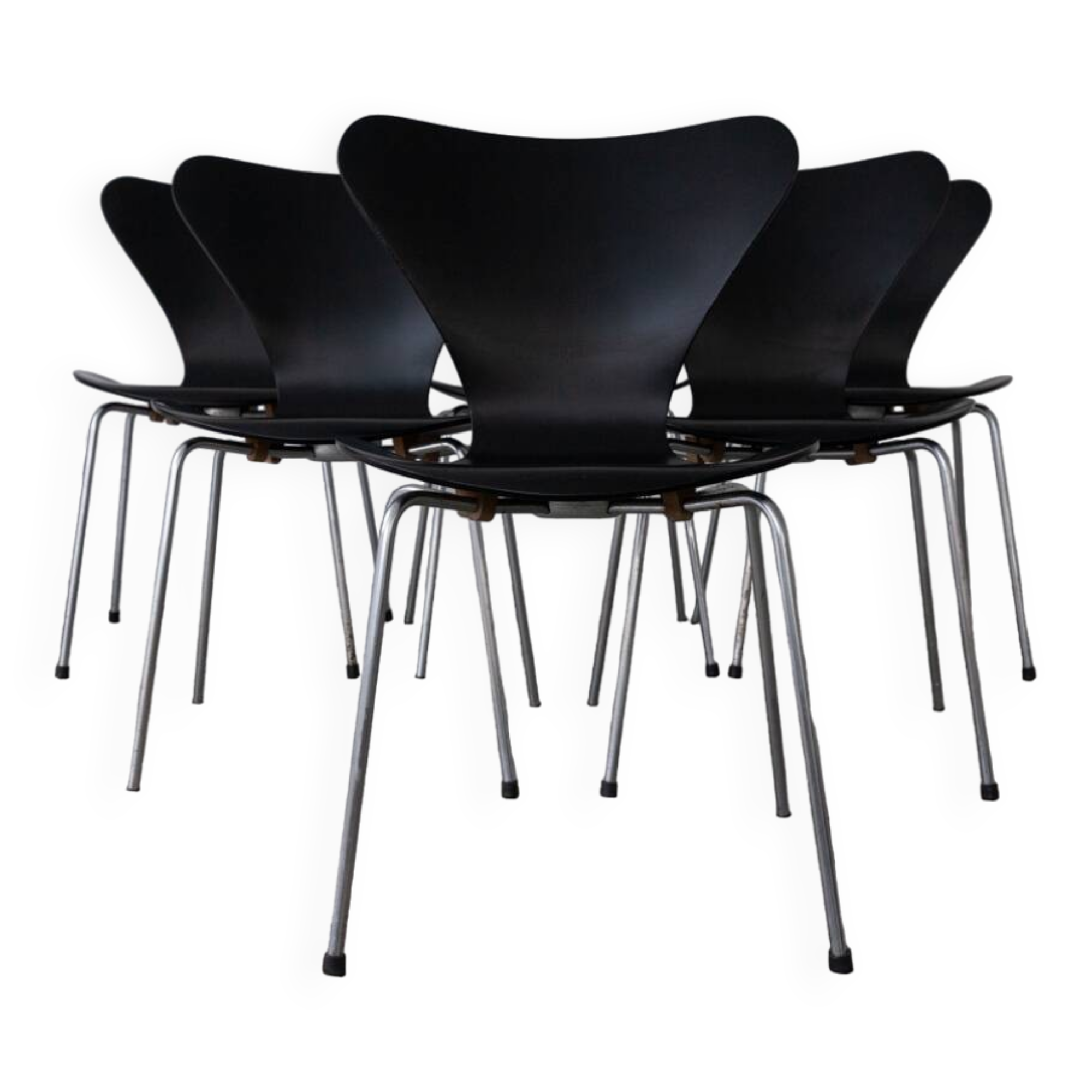 Serie 7 Chair Set by Arne Jacobsen for Fritz Hansen