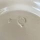 Large antique English earthenware dish from the 19th century