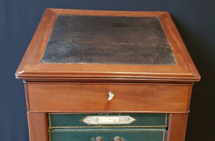Meuble de rangement, cartonnier en acajou