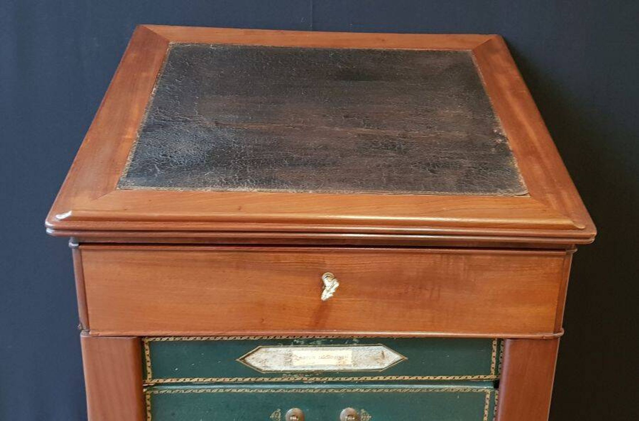 Meuble de rangement, cartonnier en acajou