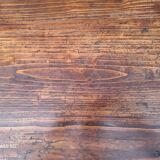 Farmhouse table with one drawer