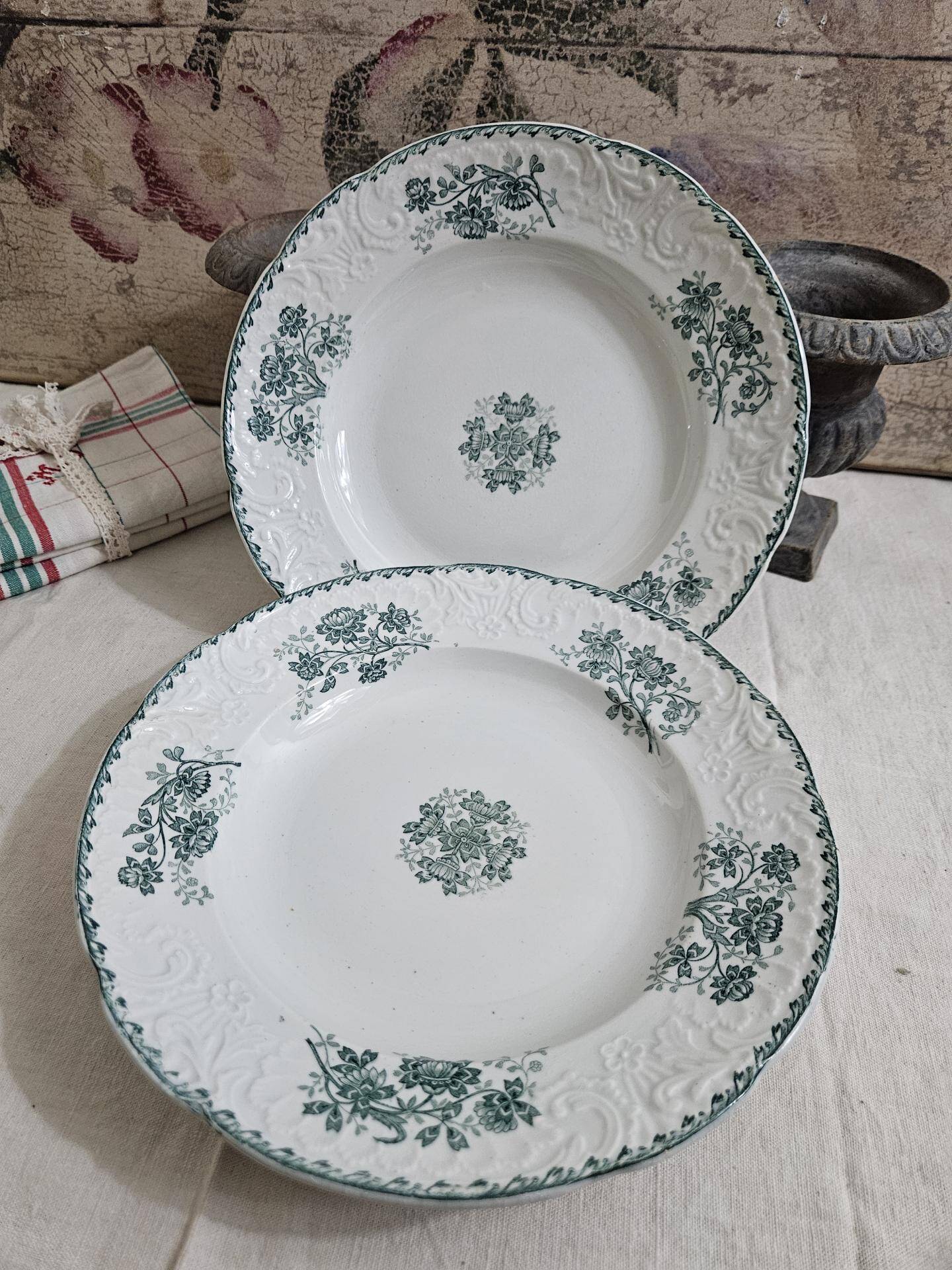 Terre de Fer soup plates