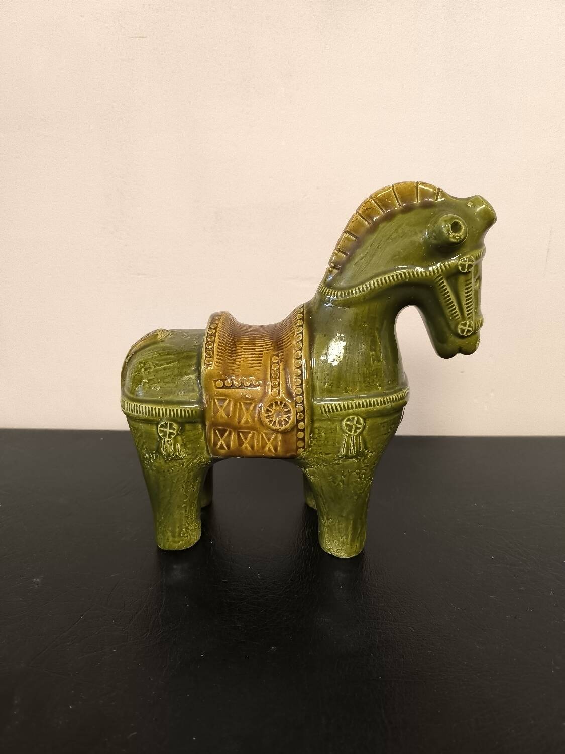 Ceramic horse by Aldo Londi for Bitossi