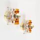 Set (2) of 1970s Murano glass wall sconces by AV Mazzega