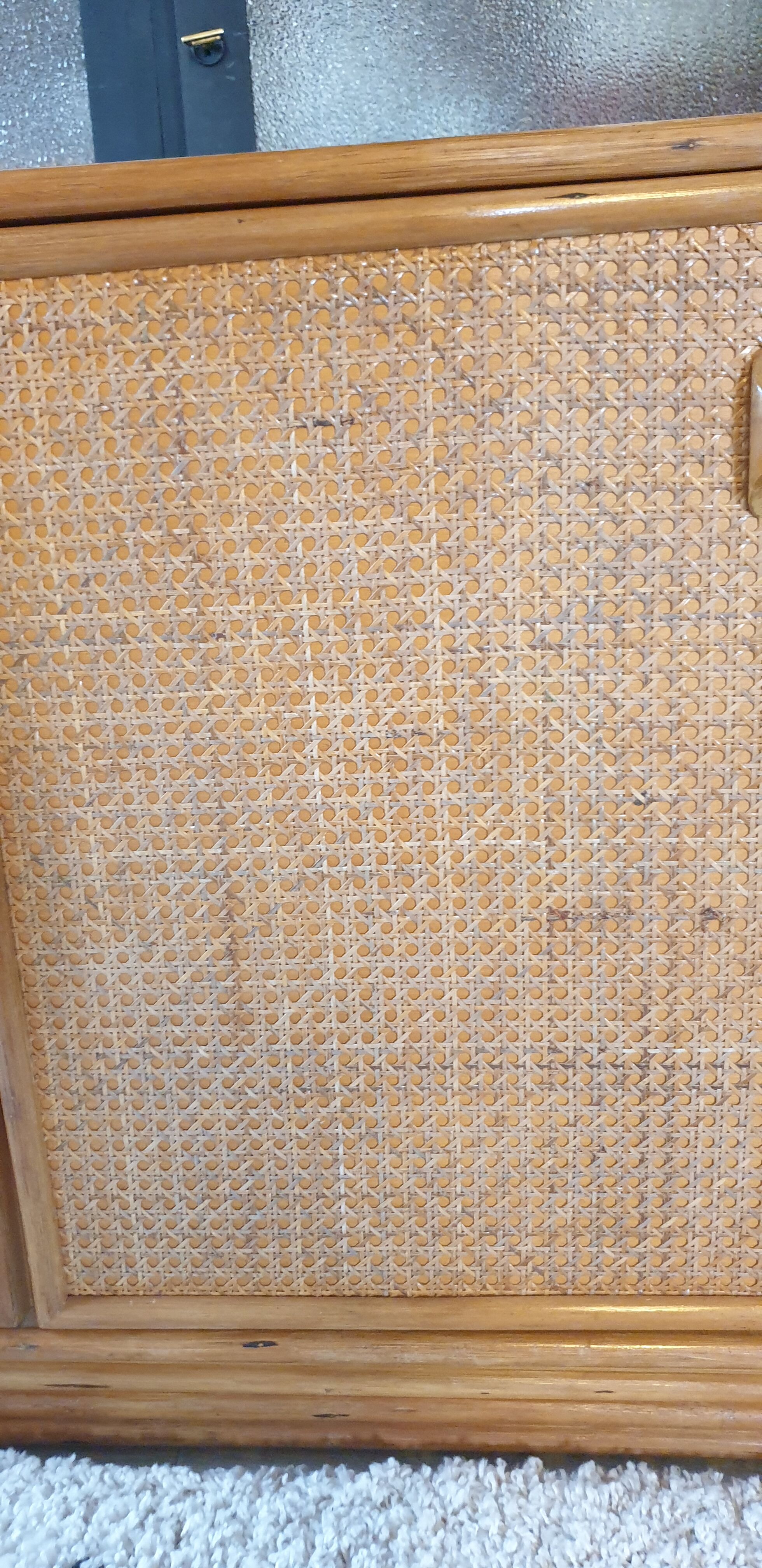 Bamboo and canning sideboard