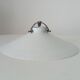 Vintage opaline lampshade with claw from the 1940s.