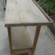 Old wooden workbench for children