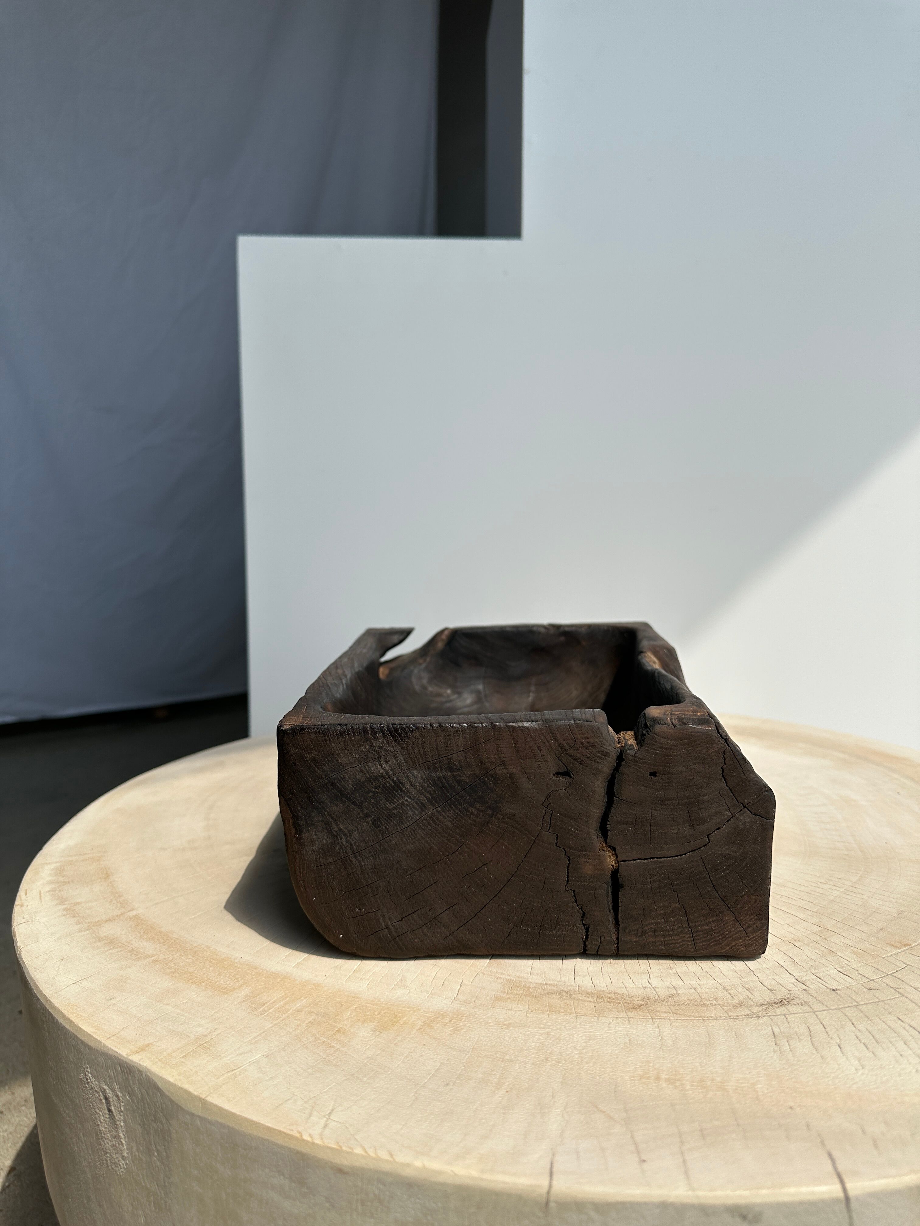 Asian teak empty pocket