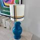 "Pear" lamp in bright blue ceramic - 1970.