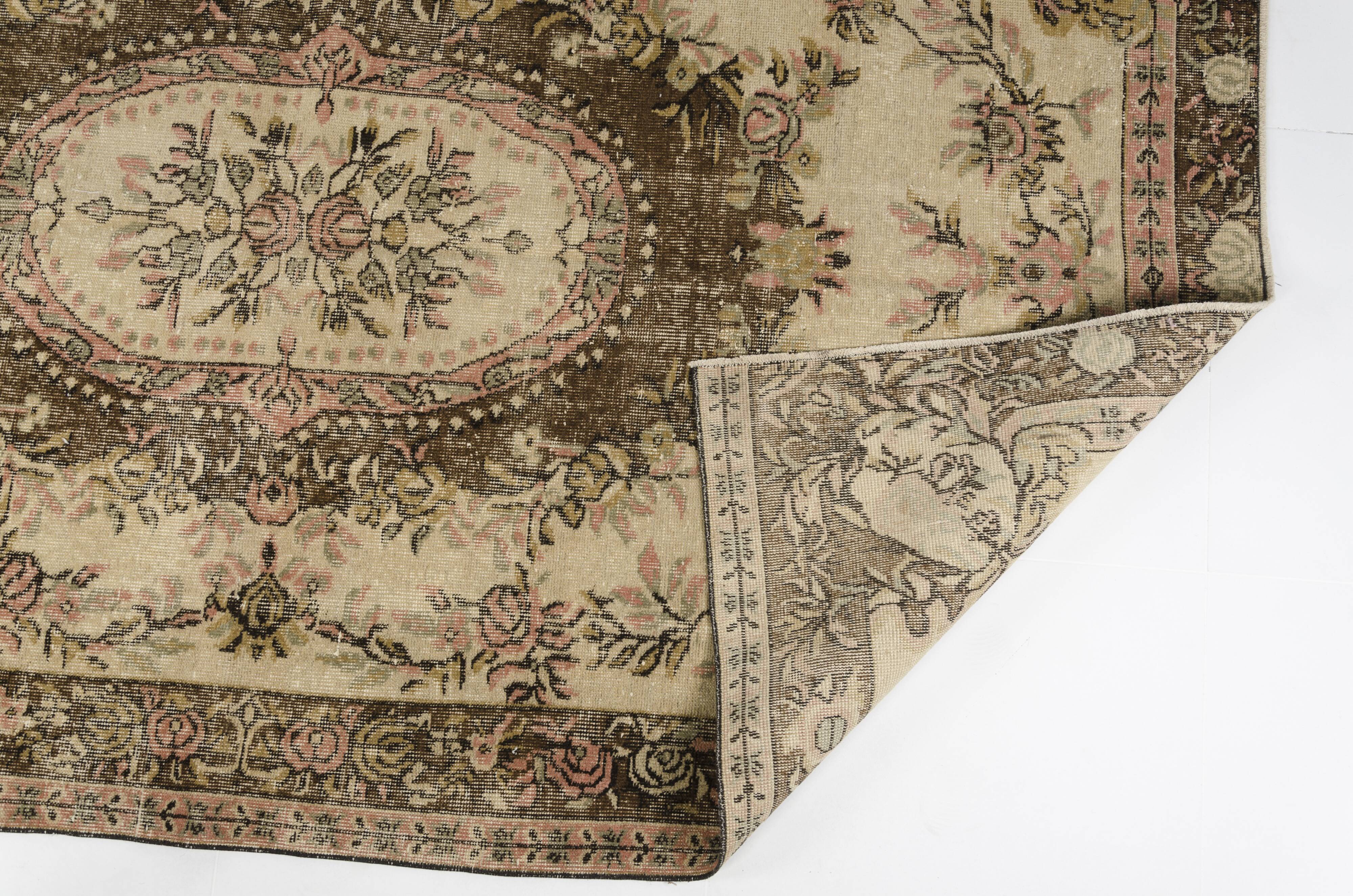 one A kind Of Vintage Turkish Area Rug sku-2020