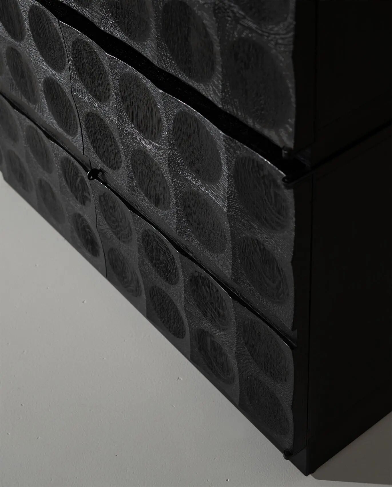 Brutalist Cabinet by J. Batenburg, Belgium 1970s