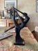 Sculpture / buffet decoration, signed GALOS, shades of black.