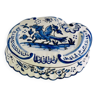 Moustiers decorative candy box – Hand-painted earthenware