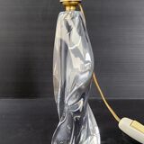 Vintage crystal lamp foot 1950