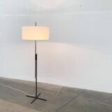 Mid-century German minimalist floor lamp by Kaiser Idell / Kaiser Leuchten, 1960s.