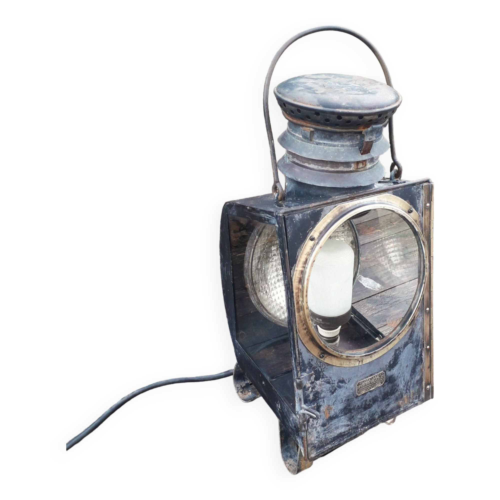 Grosse Lampe SNCF Gillet & Forest 1930