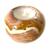 Onyx candle holder