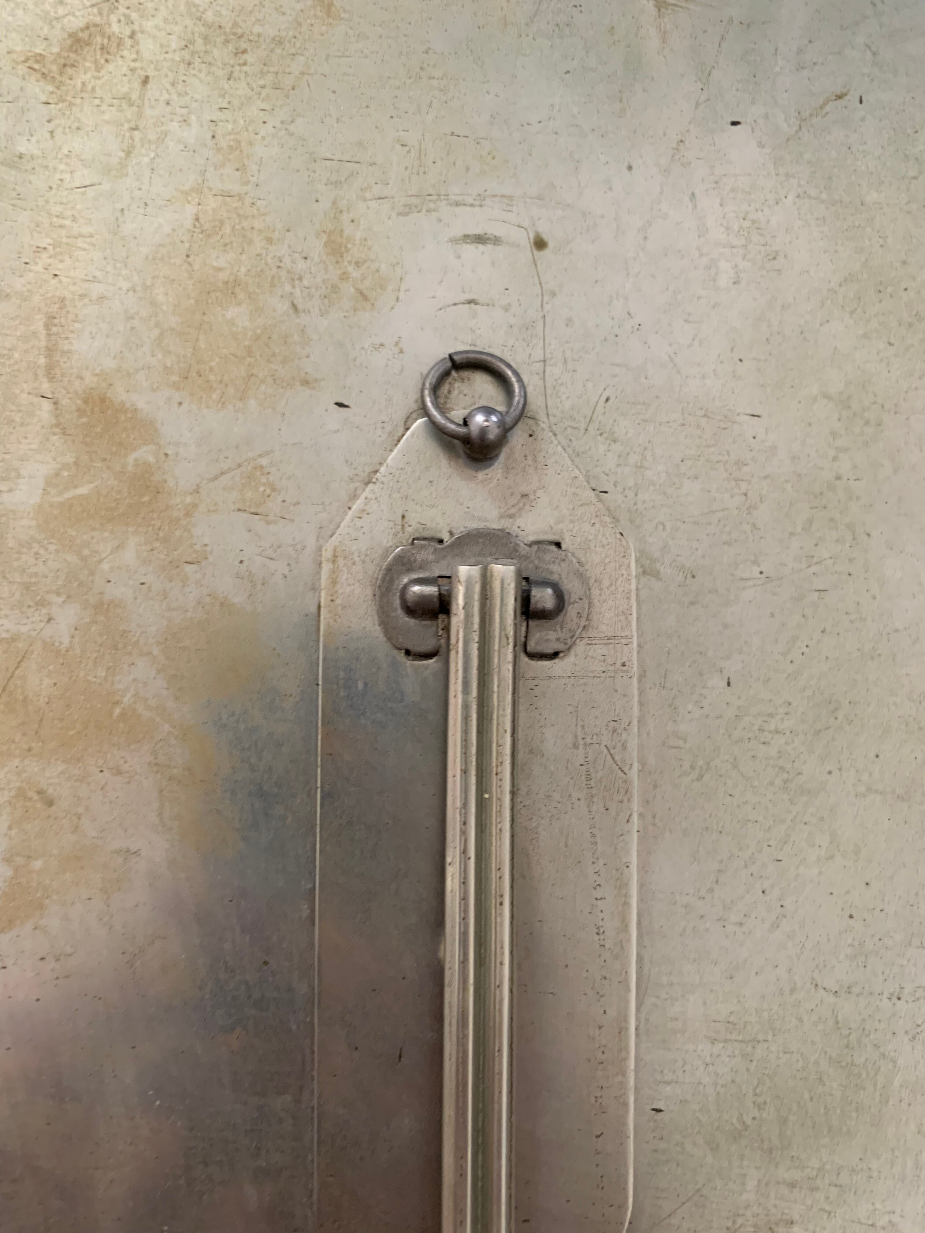 Old metal frame