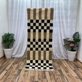 Beni Ourain Berber rug in wool, size 1.5/2.5 m.