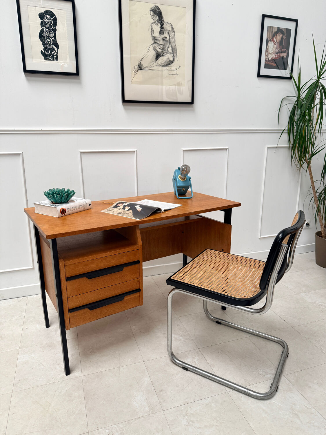 Vintage modernist desk