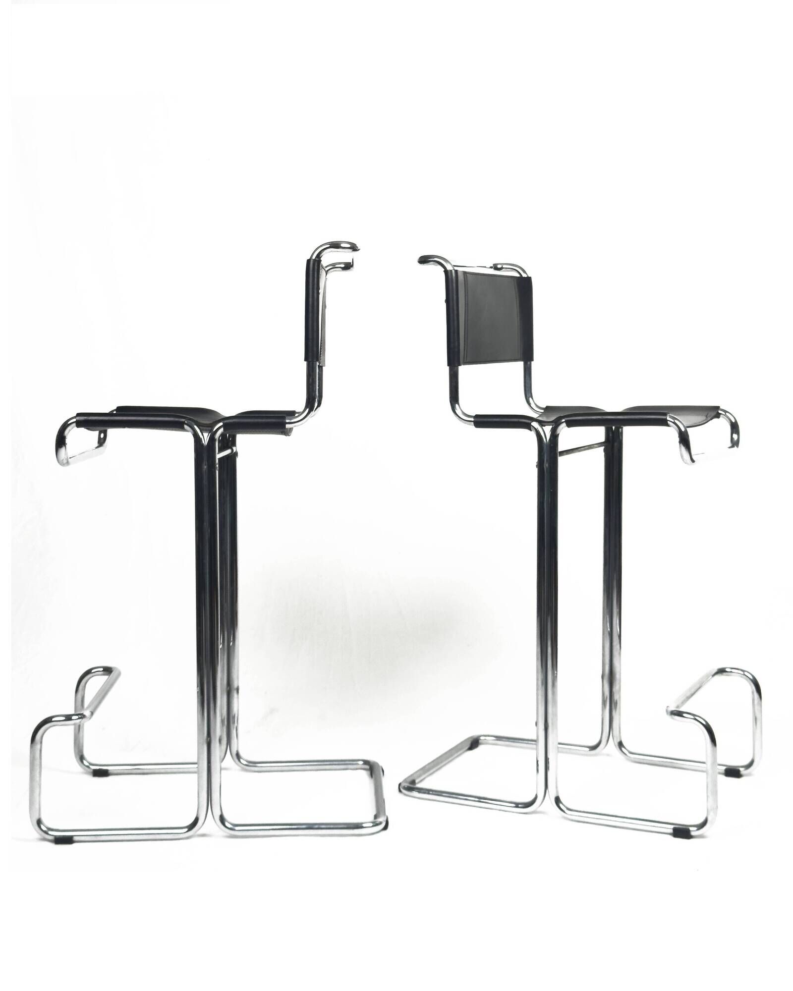 Paire de tabourets de bar vintage par Linea Veam, années 1960.